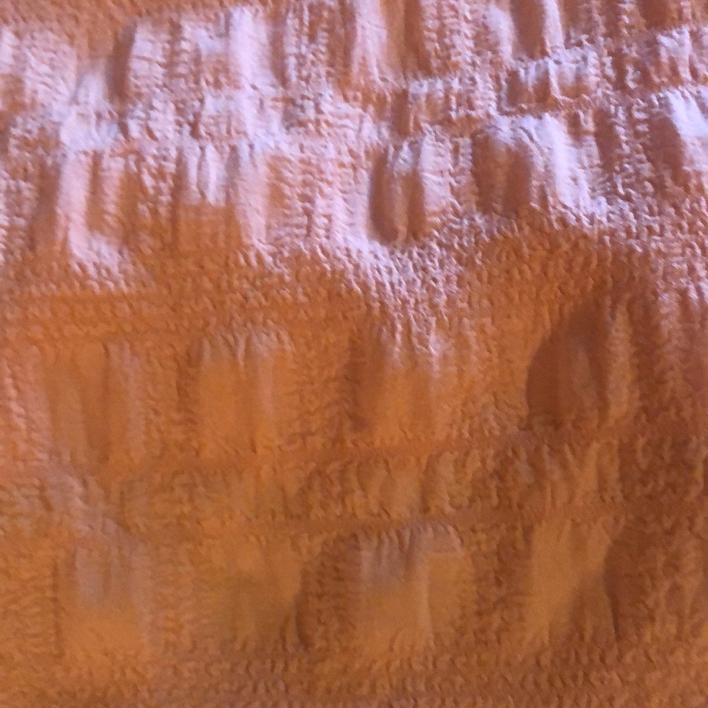 Orange Ruffle Top - Picture 2 of 6